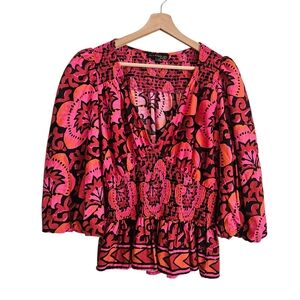 House of Harlow 1960 Vibrant Pink Boho Festival Dopamine